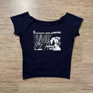 Brandy Melville John Galt Radio Silence Tee